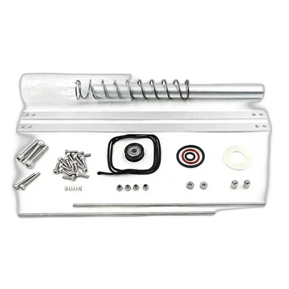 The Drawn Line Blaster 3D Printable Parts & Hardware Kit — trigger group close-up