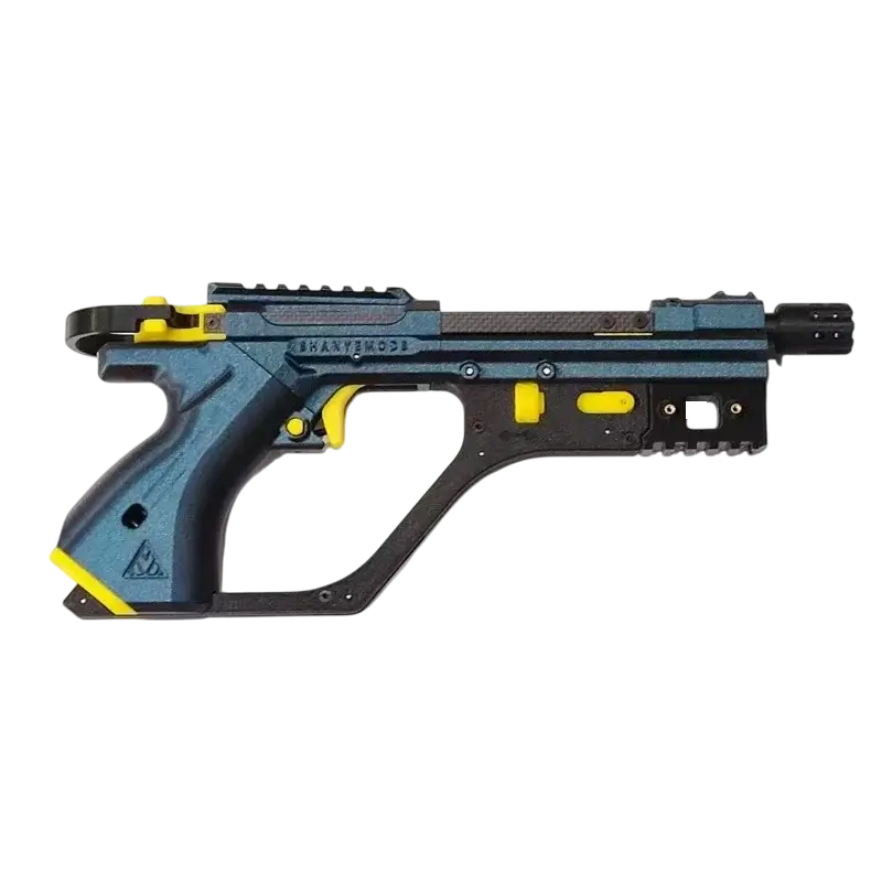 ShanYe GuYu Breech Loading 3D Print foam-dart Blaster — left profile