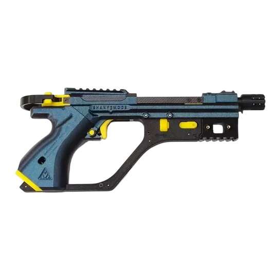 ShanYe GuYu Breech Loading 3D Print foam-dart Blaster — left profile