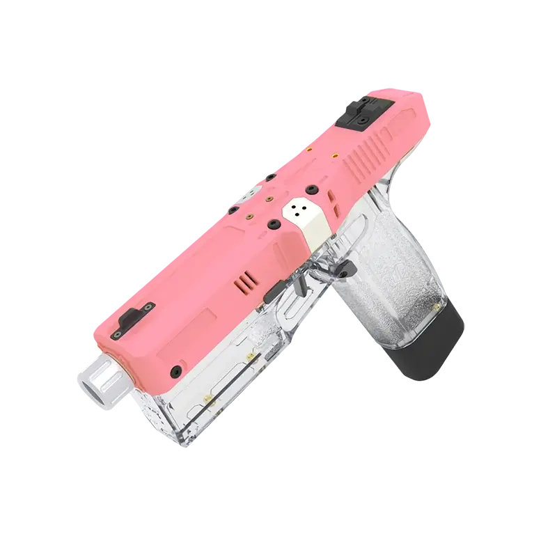 HC Diana Brushless Flywheel foam-dart Blaster Pistol — trigger group close-up