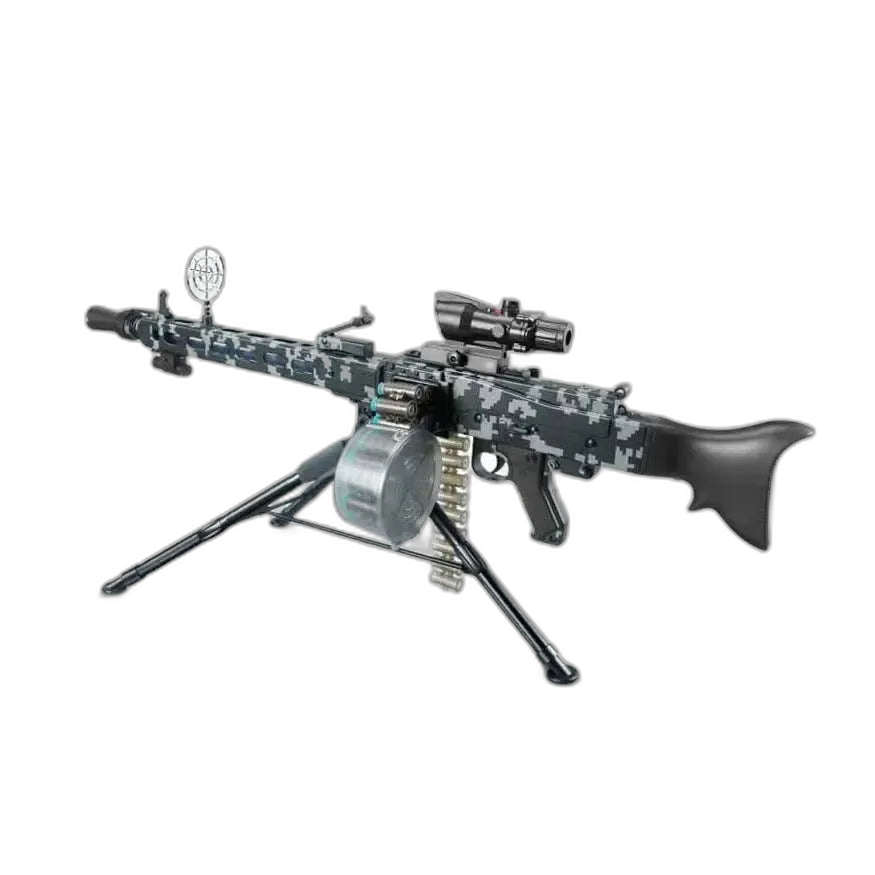 Lehui MG3 WW2 Full Auto Foam Dart Blaster Toy — main product view