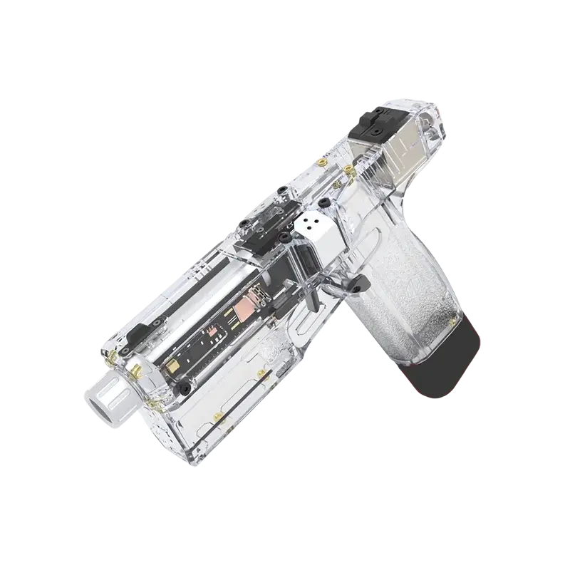 HC Diana Brushless Flywheel foam-dart Blaster Pistol — top rail detail