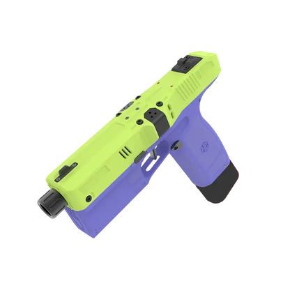 HC Diana Brushless Flywheel foam-dart Blaster Pistol — muzzle and barrel detail