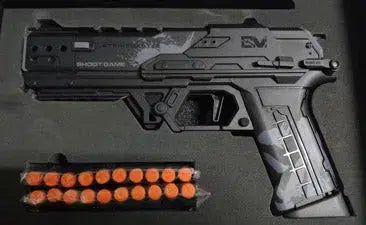 Strike Master SP50 Cyperpunk Foam Blaster — left profile
