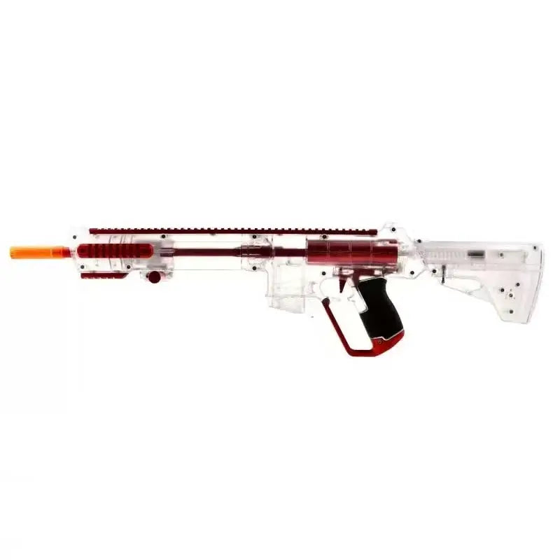 Transparent Worker Harrier Blaster — top rail detail