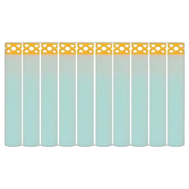 Waffle Head Full Length Foam Darts - glow