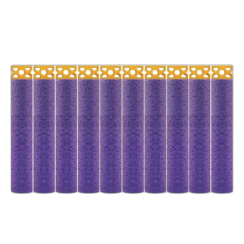 Waffle Head Full Length Foam Darts - purple