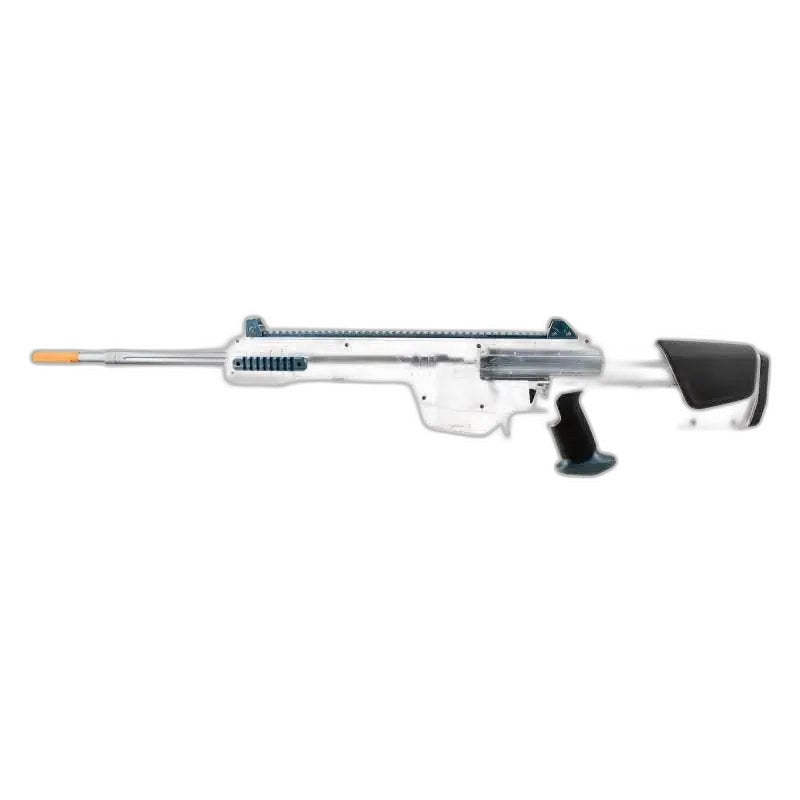 Worker Kunlun Bolt Action Nerf Sniper Blaster - clear gray