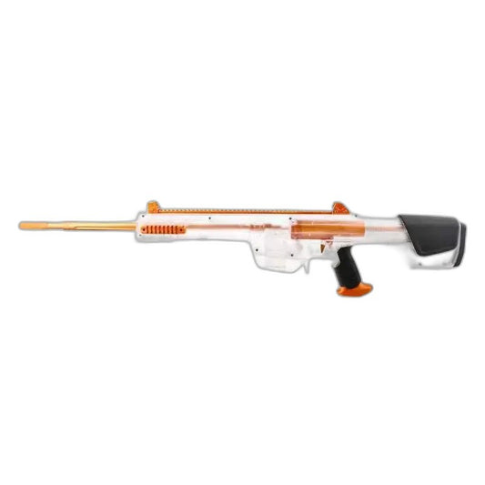 Worker Kunlun Bolt Action Nerf Sniper Blaster - clear orange