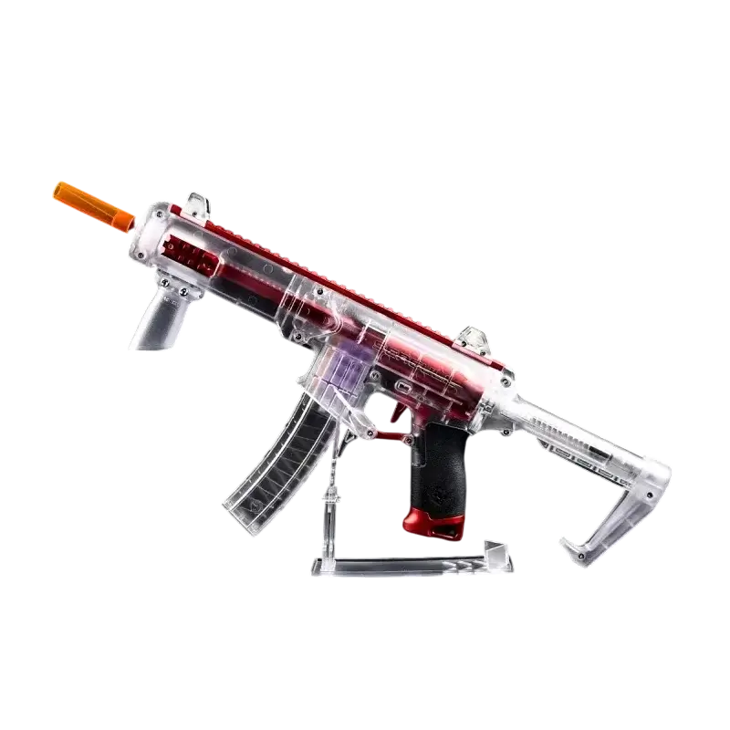 Worker Seagull CQB Foam Dart Blaster — stock and grip detail